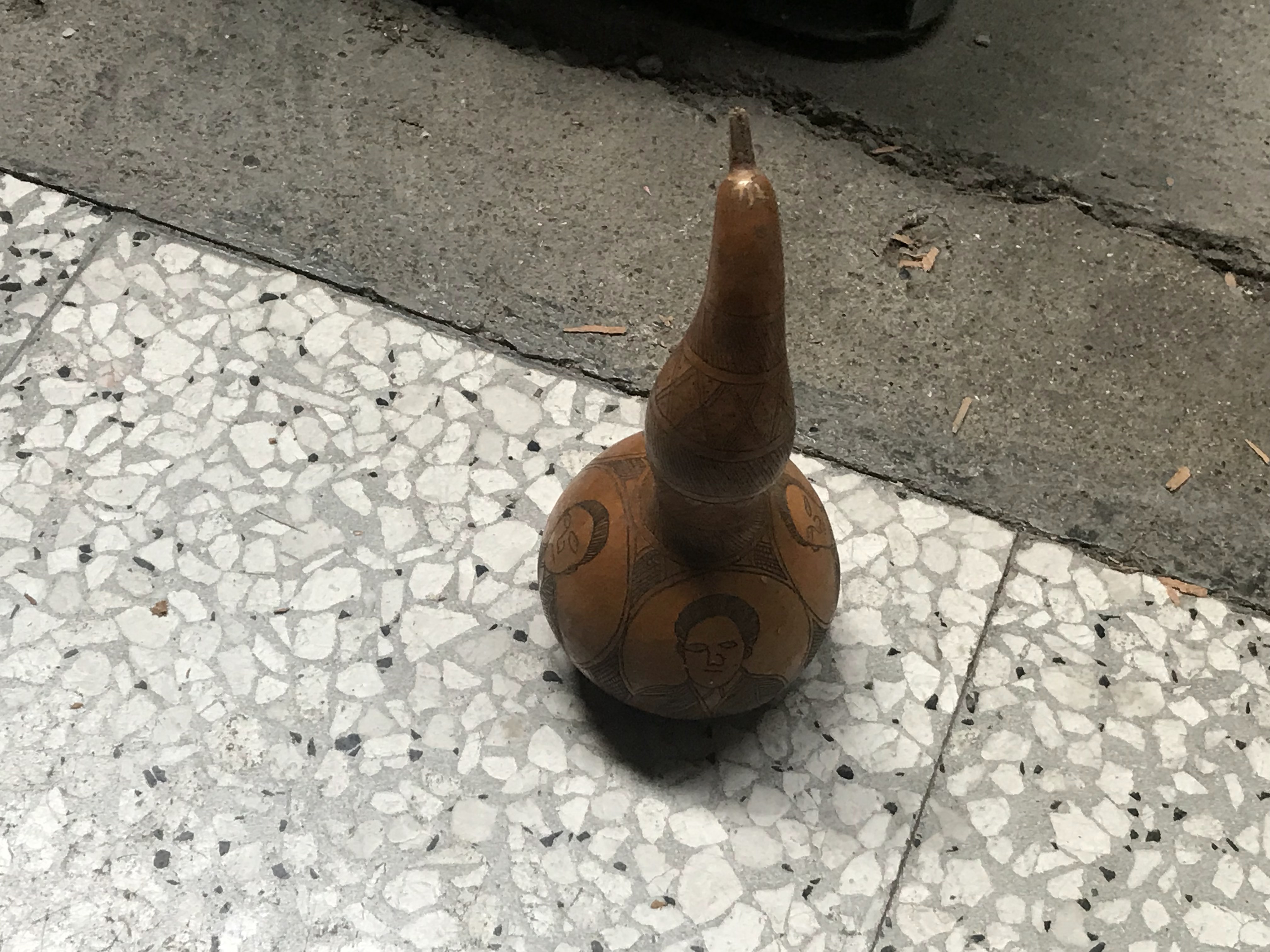 old decorative gourd